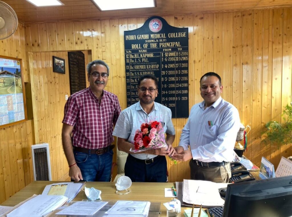 Prop Surinder Singh to be acting principal of IGMC Prop Surinder Singh to be acting principal of IGMC HIMACHAL HEADLINES