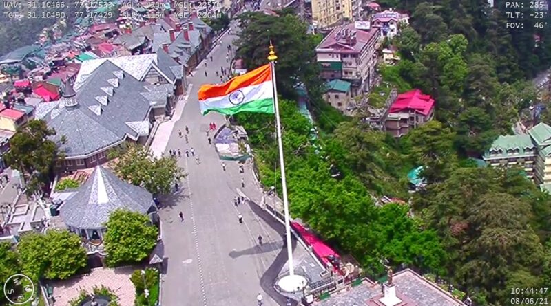 Shimla police procure drone to manage crowd, herculean task with lifting restrictions HIMACHAL HEADLINES