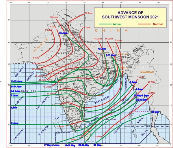 South West Monsoon arrives in Himachal South West Monsoon arrives in Himachal HIMACHAL HEADLINES