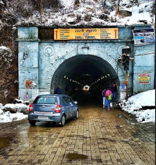 British Era Sanjauli-Dhalli tunnel to be replaced by double lane new tunnel HIMACHAL HEADLINES