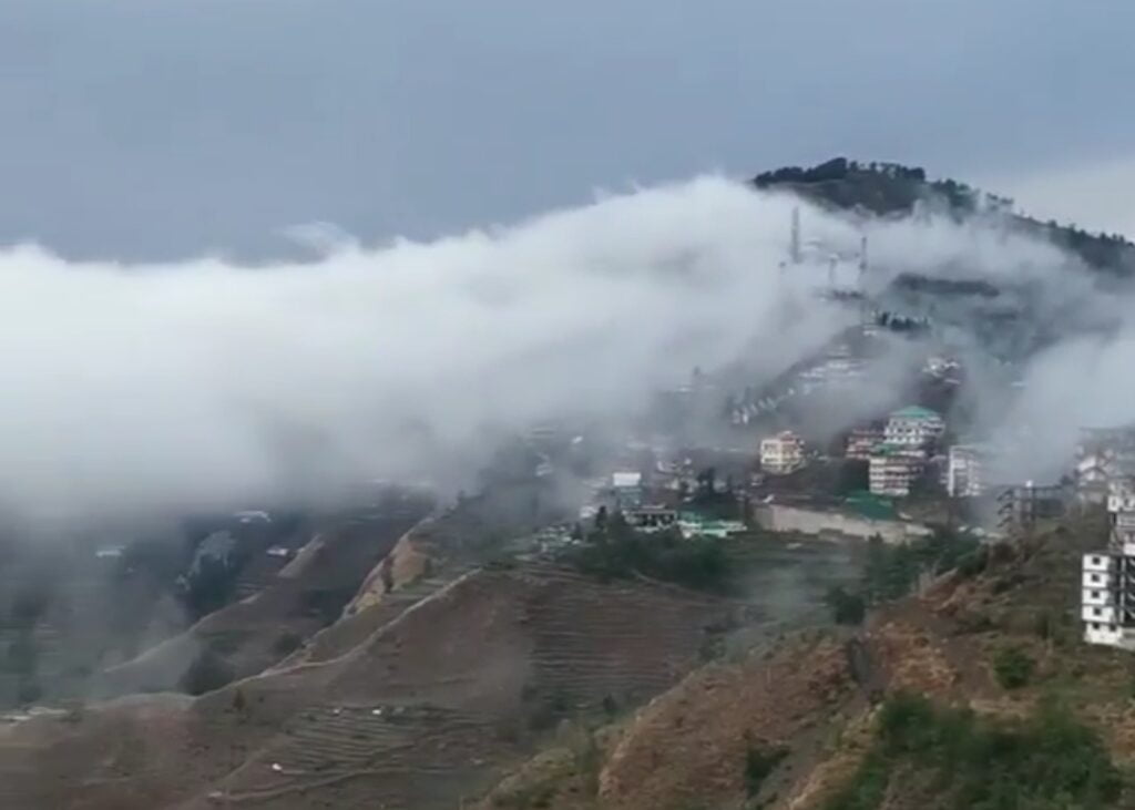 Monsoon rains lashed part of Himachal Pradesh HIMACHAL HEADLINES