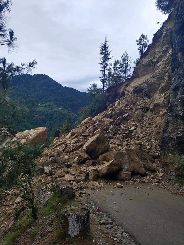 Including Kullu Manali highway 29 road block by landslides and washing down of roads Including Kullu Manali highway 29 road block by landslides and washing down of roads HIMACHAL HEADLINES