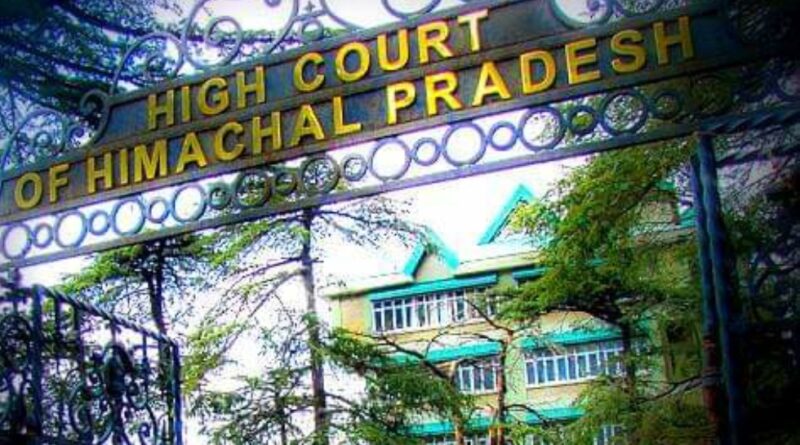 Himachal High Court issue notice to state over abolition of lease system HIMACHAL HEADLINES