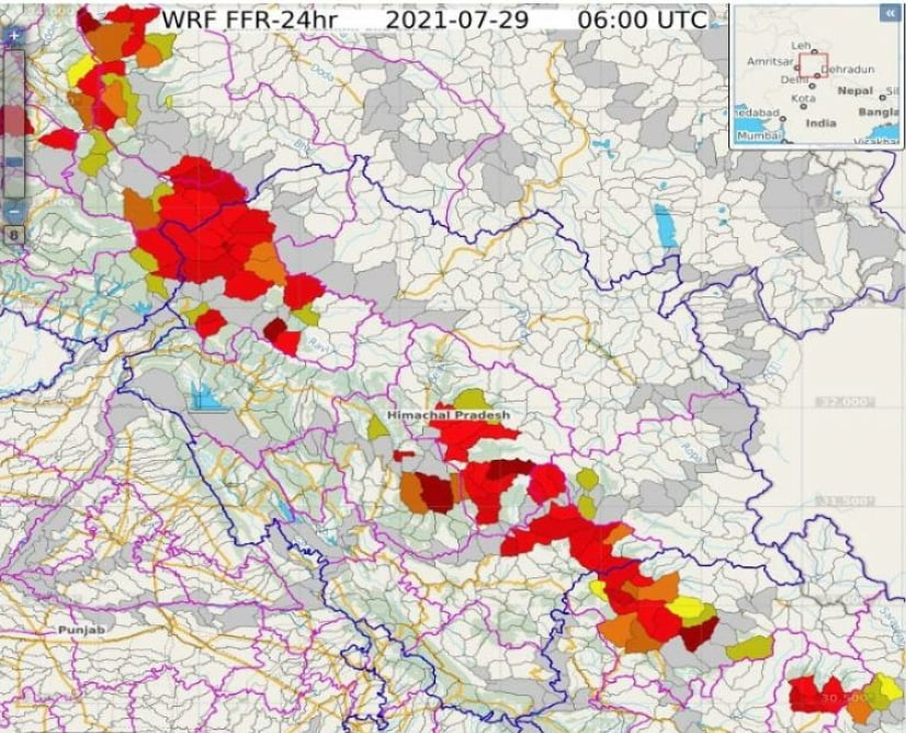 Monsoon death toll went up to 209 in HPseven people died in last 24 hrs HIMACHAL HEADLINES