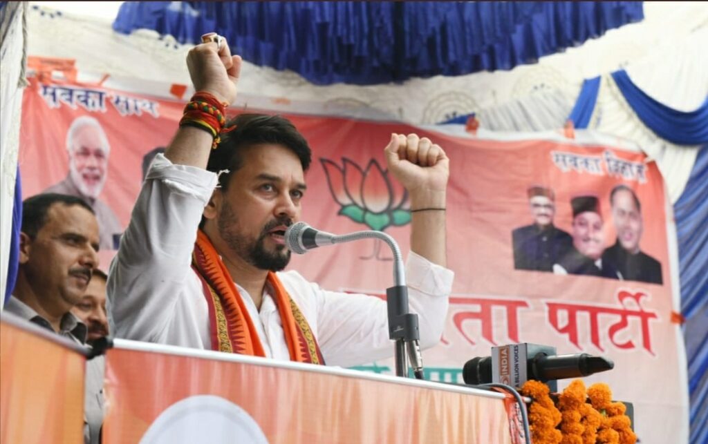 Modi constituted balanced cabinet: Anurag Thakur Modi constituted balanced cabinet: Anurag Thakur HIMACHAL HEADLINES