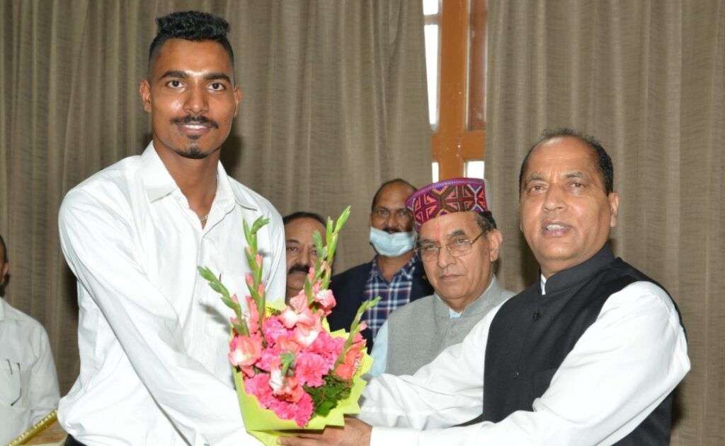 Nishad Kumar calls on Chief Minister Nishad Kumar calls on Chief Minister HIMACHAL HEADLINES