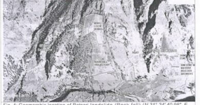 GSI warns of future menace of more landslide along Baspa valley in Himachal HIMACHAL HEADLINES