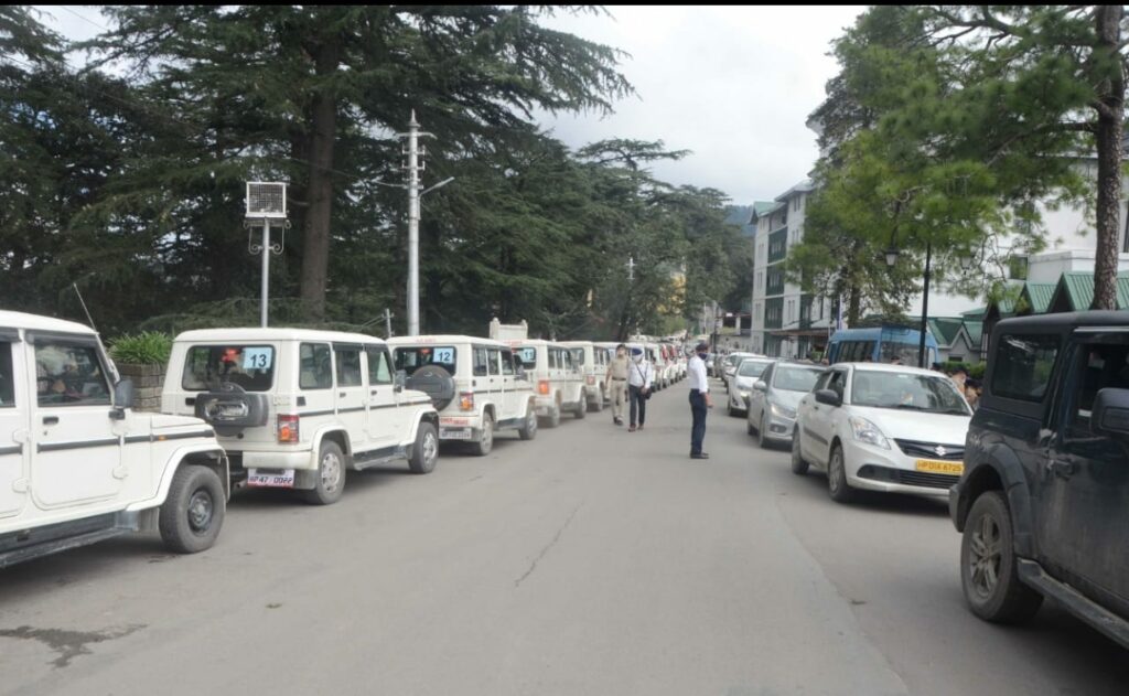 Movement of vehicle restricted on the Kennedy Chowk to Bioleauganj for President Shimla visit Movement of vehicle restricted on the Kennedy Chowk to Bioleauganj for President Shimla visit HIMACHAL HEADLINES