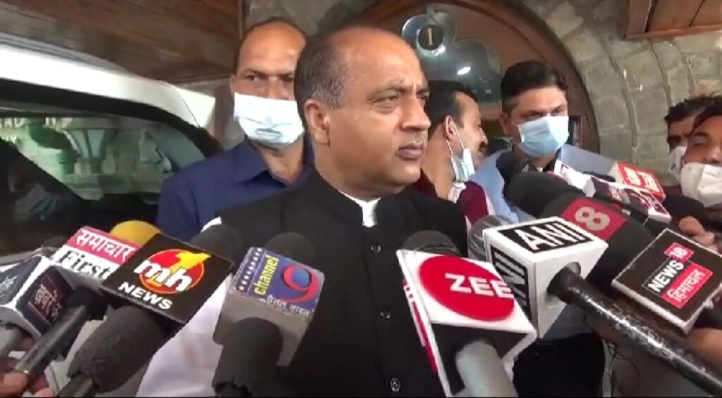 No discussion in change of leadership in Himachal : CM No discussion in change of leadership in Himachal : CM HIMACHAL HEADLINES