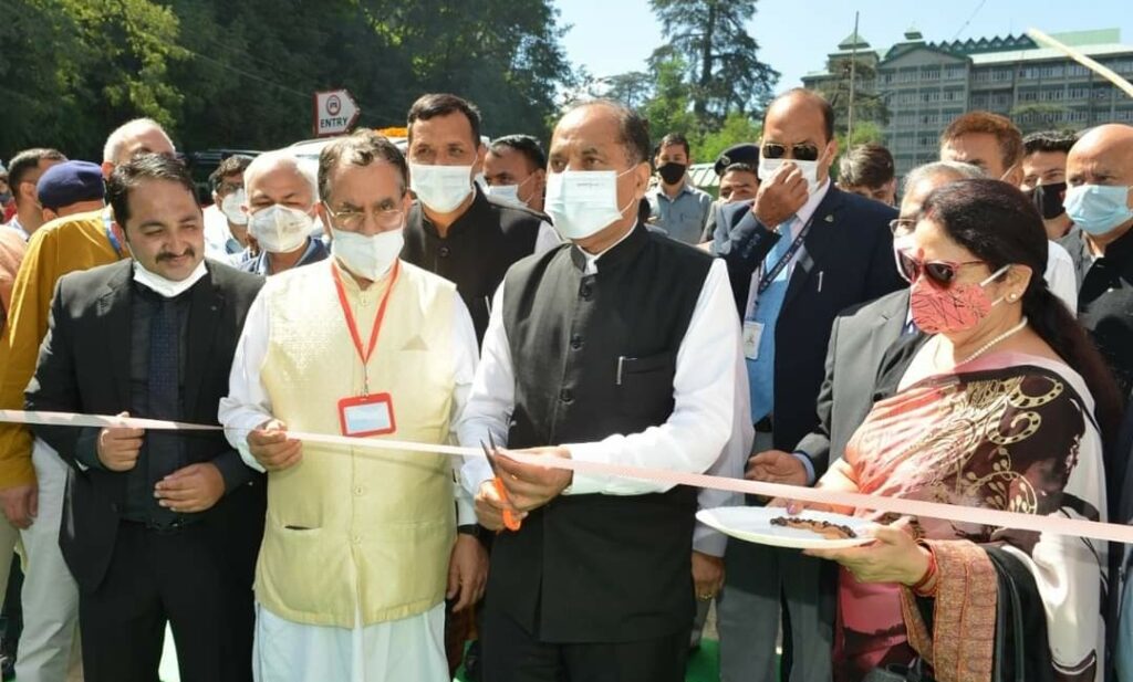 CM inaugurates Shimla International Trade Expo- 2021 CM inaugurates Shimla International Trade Expo- 2021 HIMACHAL HEADLINES
