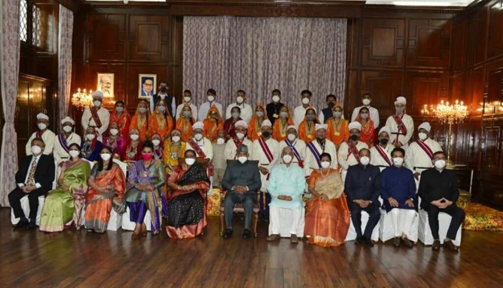 Cultural program held in Raj Bhavan in honor of President in Shimla HIMACHAL HEADLINES