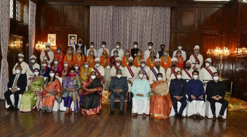 Cultural program held in Raj Bhavan in honor of President in Shimla HIMACHAL HEADLINES