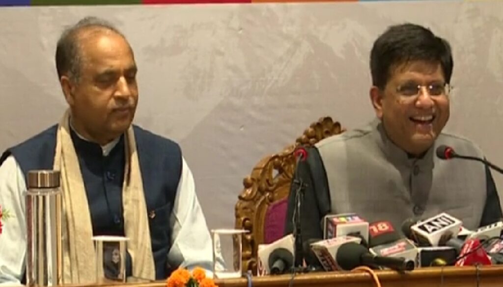 himachal is inverter friendly state Piyush Goyal