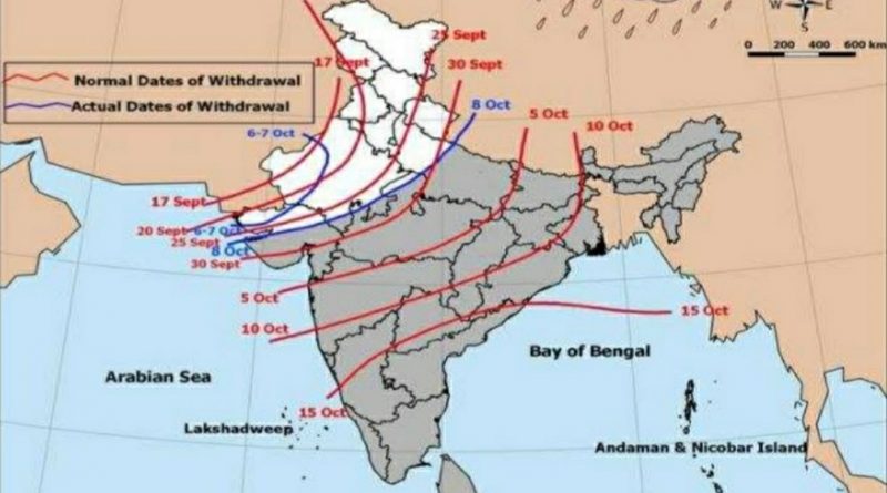 South West Monsoon withdrawn from Himachal HIMACHAL HEADLINES