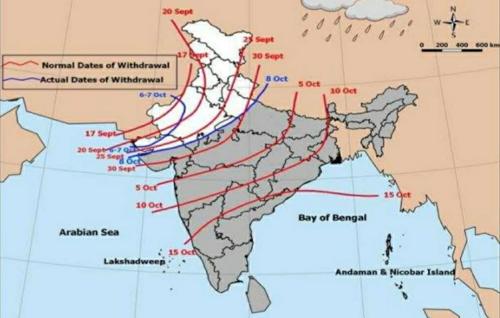 South West Monsoon withdrawn from Himachal HIMACHAL HEADLINES