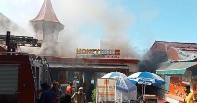Major fire averted at Shimla Mall Road restaurant HIMACHAL HEADLINES