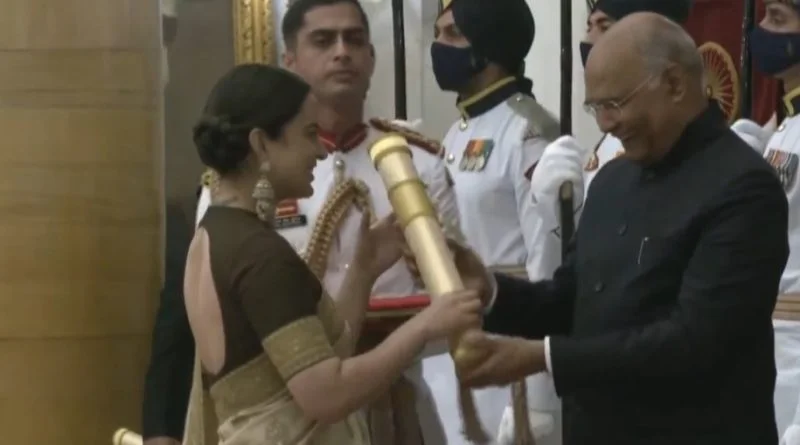CM congratulates Kangna Ranaut for Padam Shri Award HIMACHAL HEADLINES