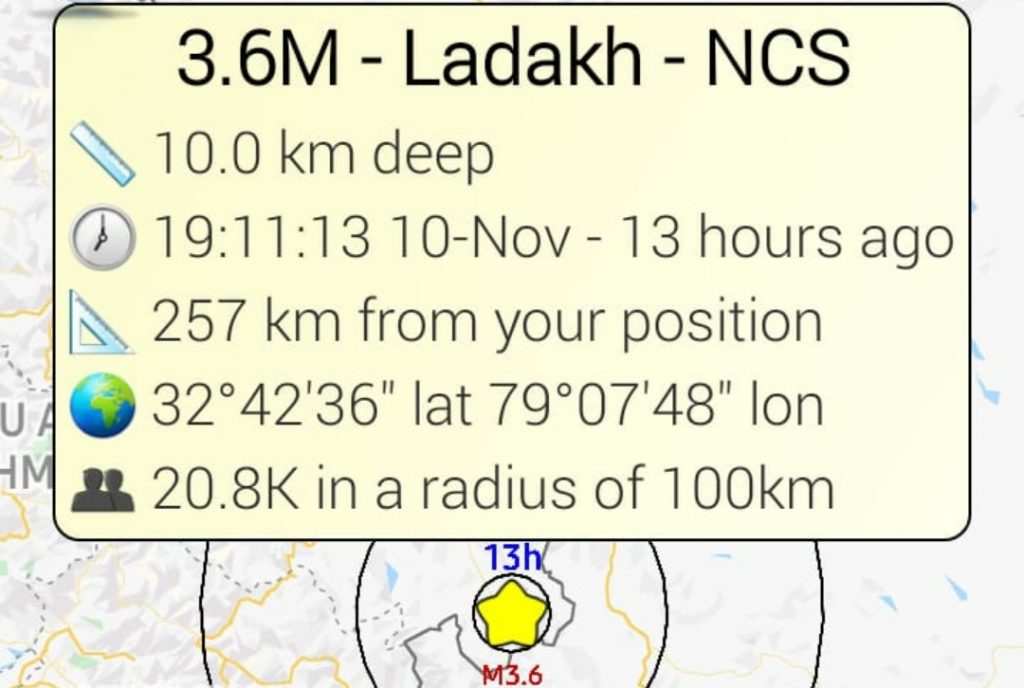 Himachal's Lahaul-Spiti district experiences major tremor HIMACHAL HEADLINES