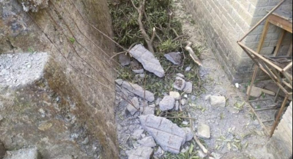 Collapse of slab : Five student sustain injuries HIMACHAL HEADLINES