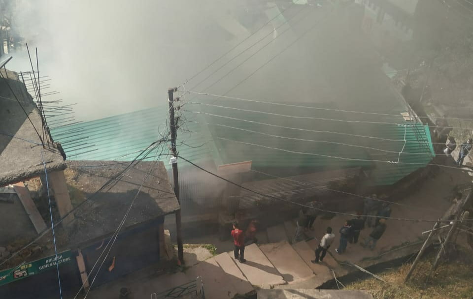Fire gutted house furniture in Shimla Fire gutted house furniture in Shimla HIMACHAL HEADLINES