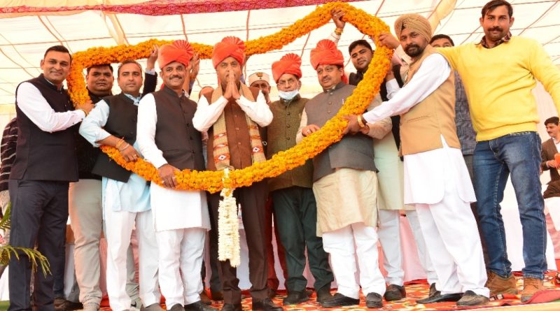 CM inaugurates and lays foundation stones of 80 developmental projects at Pubowal in Haroli HIMACHAL HEADLINES