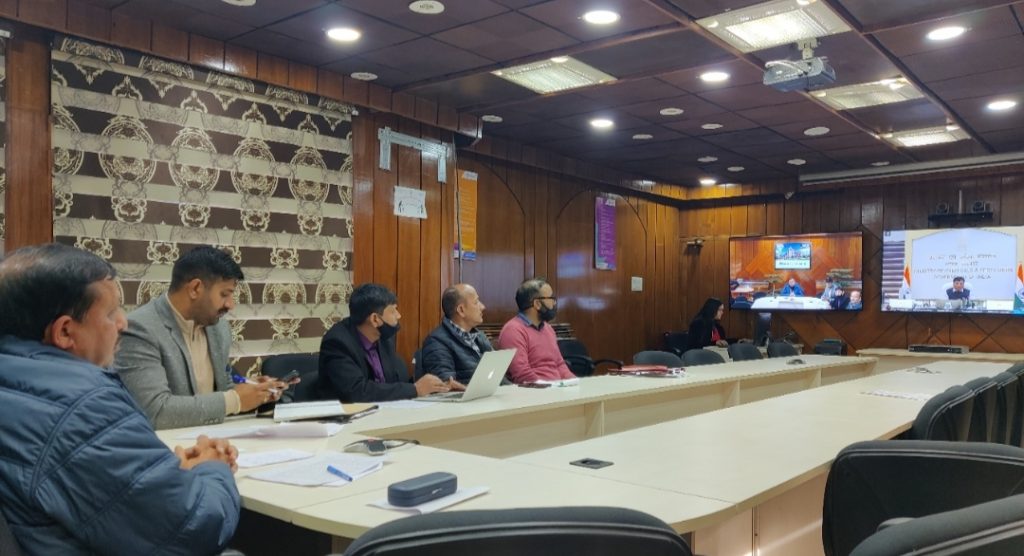 Agriculture Minister participates in virtual meeting with Union Minister HIMACHAL HEADLINES