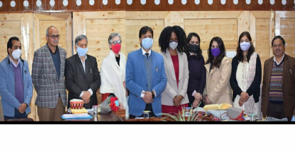 US delegation visit Biotechnology Incubation Centre of HPU HIMACHAL HEADLINES