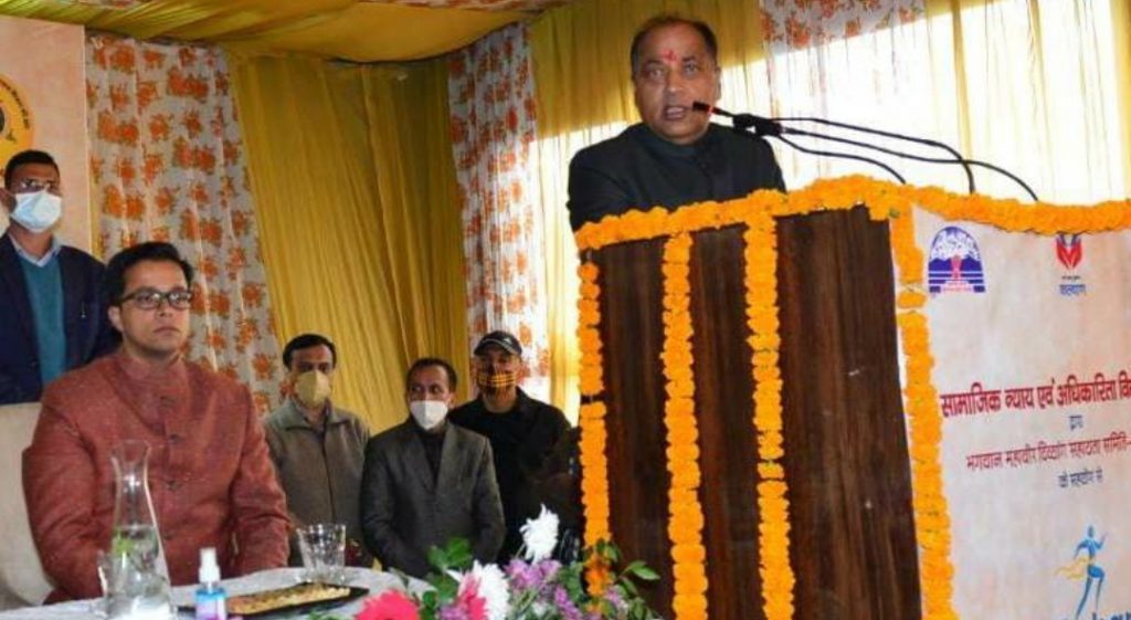 CM inaugurates state level artificial limbs transplant camp at Shimla CM inaugurates state level artificial limbs transplant camp at Shimla HIMACHAL HEADLINES