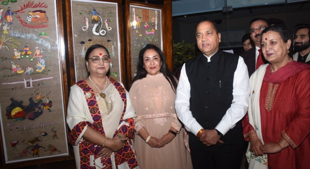 CM inaugurates Swarnim Himachal Kala Mahotsav at New Delhi HIMACHAL HEADLINES
