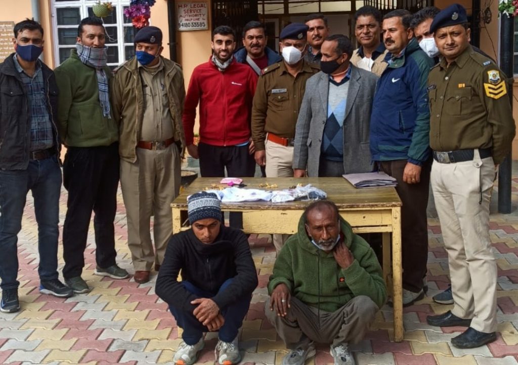 A racket involved in theft of Rs 20 lac jewellery & cash busted HIMACHAL HEADLINES