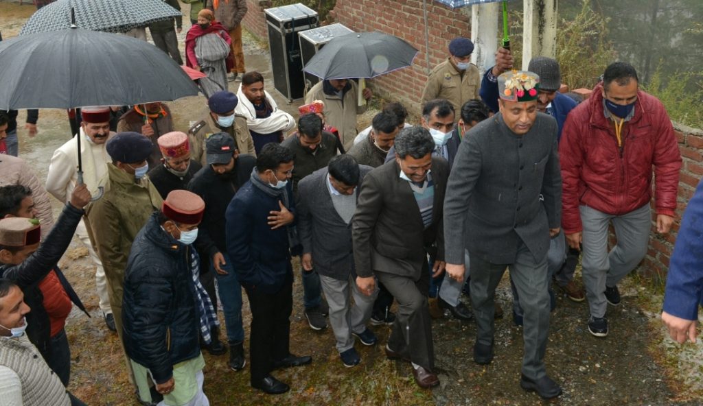 CM inaugurates developmental projects worth 32 crore in Drang Vidhan Sabha area HIMACHAL HEADLINES