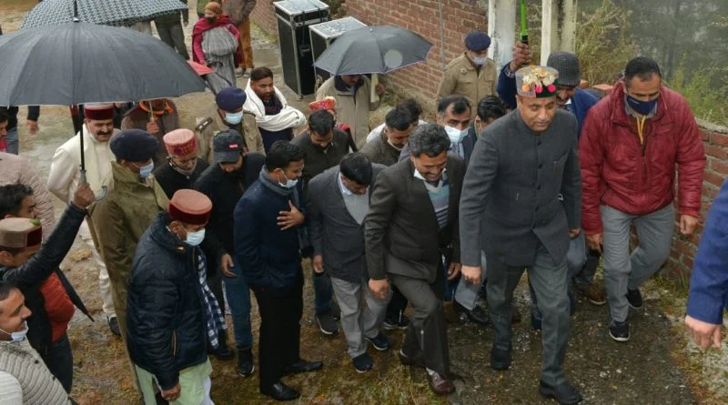 CM inaugurates developmental projects worth 32 crore in Drang Vidhan Sabha area HIMACHAL HEADLINES