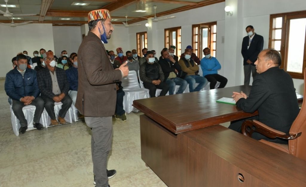 Delegation of NPSEA calls on Chief Minister at Tapovan HIMACHAL HEADLINES