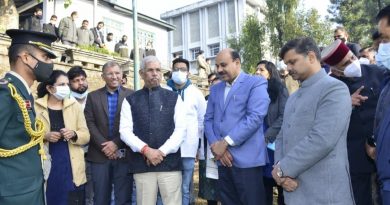 Governor visits Ayurvedic College Paprola HIMACHAL HEADLINES