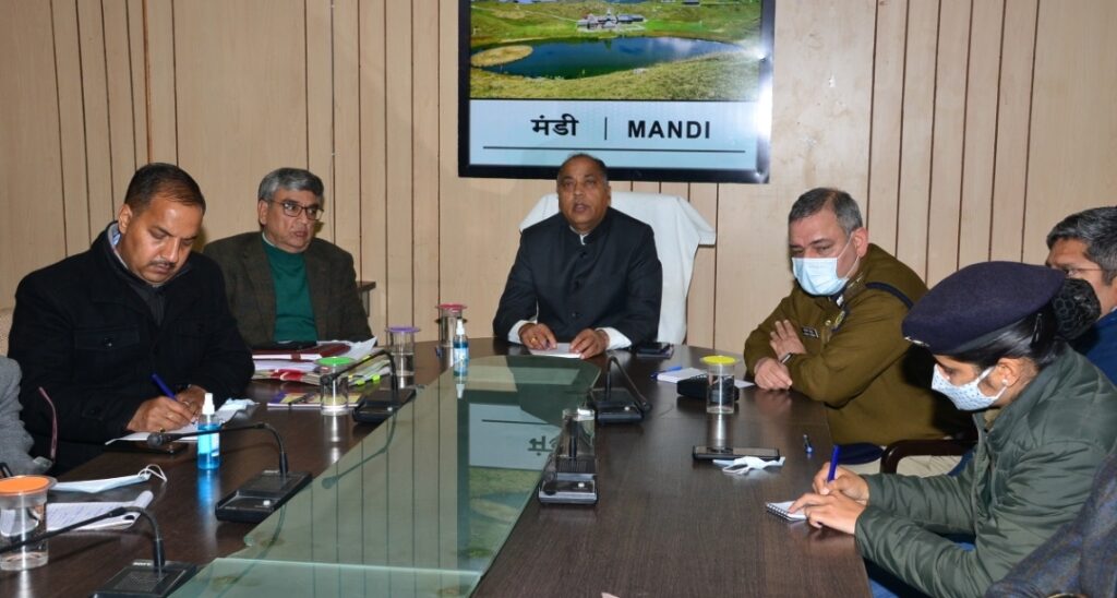 CM reviews preparedness for PM visit to Mandi HIMACHAL HEADLINES
