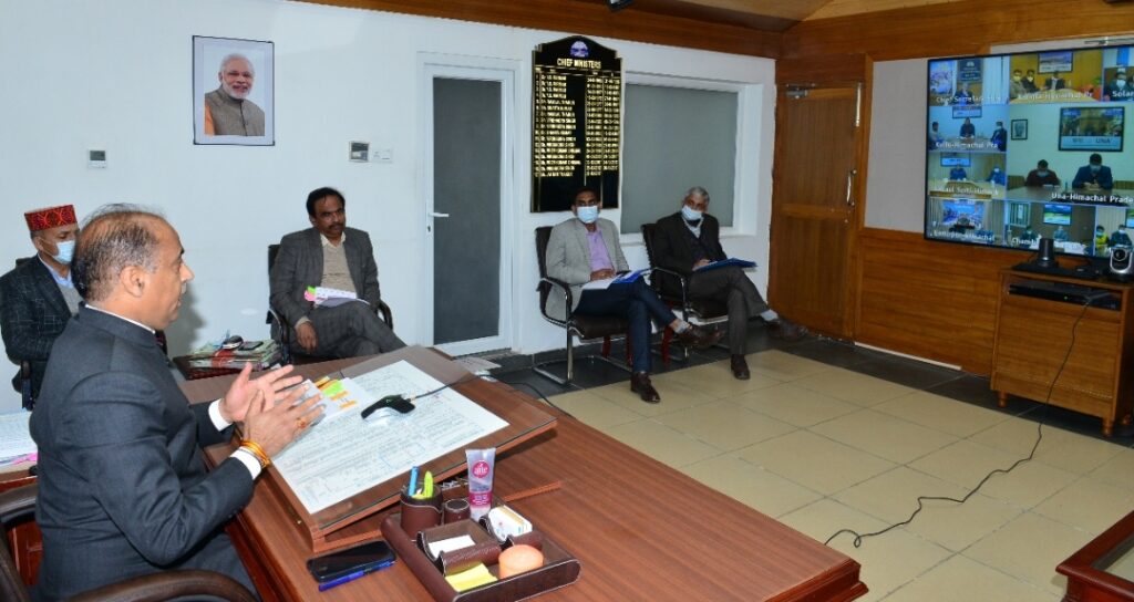 CM reviews preparedness for Omicron in the state HIMACHAL HEADLINES