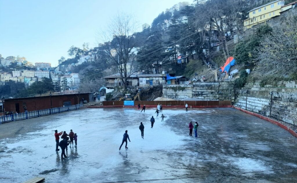 Shimla Ice skating clubs alleged ruining of rink premises Shimla Ice skating clubs alleged ruining of rink premises HIMACHAL HEADLINES