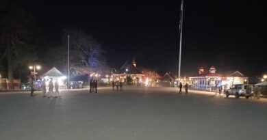 New year celebration at Shimla : Historic Ridge and Mall evacuate over Covid concern HIMACHAL HEADLINES
