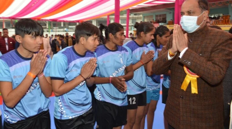 Chief Minister inaugurates North Zone Inter University Kabaddi Championship HIMACHAL HEADLINES