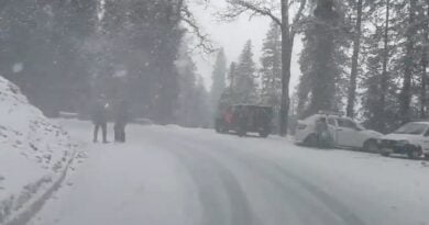 Narkanda, Shimla & Kufri receives light snow, Upper reaches wraps in a white blanket HIMACHAL HEADLINES