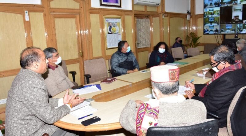 Strengthen the home isolation network of Covid-19 patients: Chief Minister HIMACHAL HEADLINES