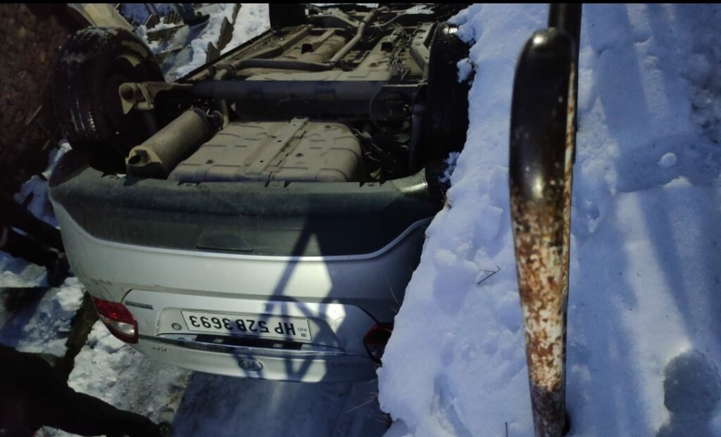 Including kid 5- die in car mishap in Chopal Shimla district HIMACHAL HEADLINES