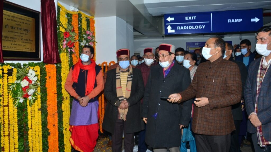 CM inaugurates New OPD building of IGMC HIMACHAL HEADLINES