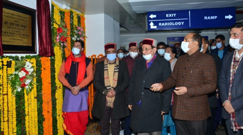 CM inaugurates New OPD building of IGMC HIMACHAL HEADLINES
