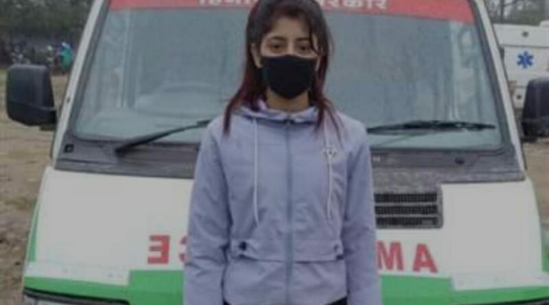 Kangra got the first woman ambulance driver of the state, at the age of 22 HIMACHAL HEADLINES
