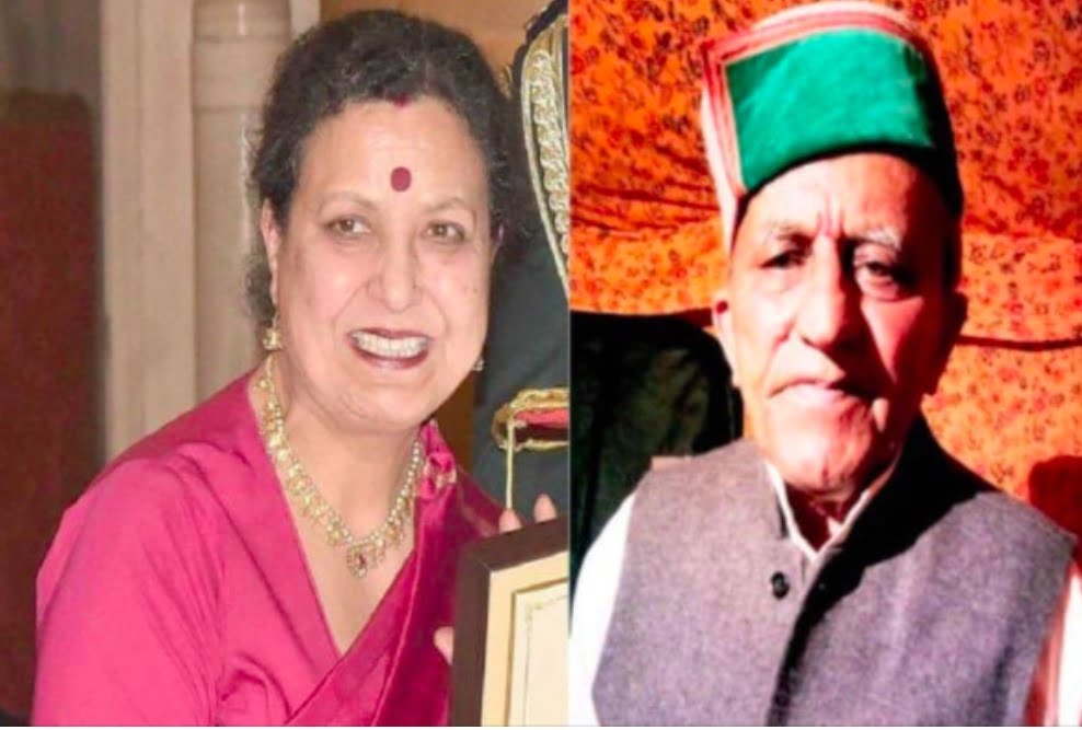 Dr. Mallika Nadda congratulates Lalita Vakil and Vidyanand Saraik Dr. Mallika Nadda congratulates Lalita Vakil and Vidyanand Saraik HIMACHAL HEADLINES