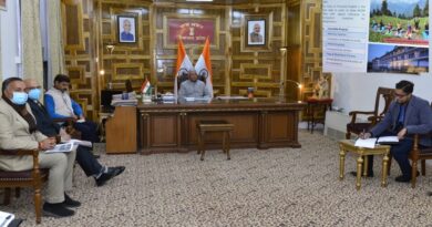 Governor presides over meeting of Ayush Department HIMACHAL HEADLINES