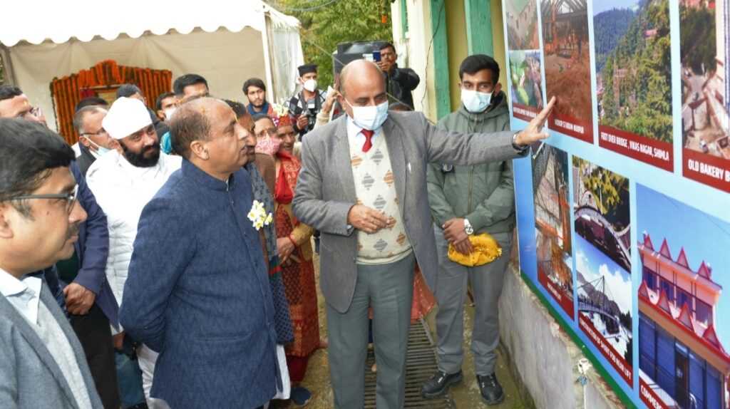 Chief Minister lays foundation stone of Mata Baglamuhki Ropeway for Baglamukhi temple Chief Minister lays foundation stone of Mata Baglamuhki Ropeway for Baglamukhi temple HIMACHAL HEADLINES