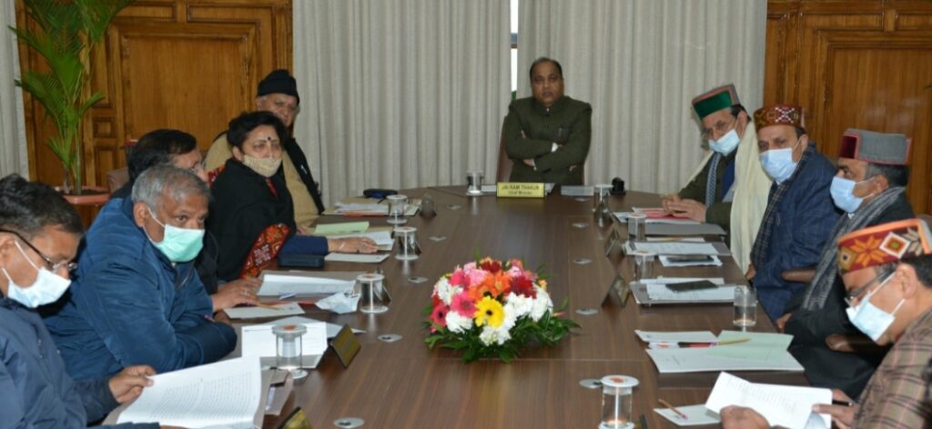 Cabinet resolve contractors strike, also a decision was taken to remove the night curfew in the State  HIMACHAL HEADLINES
