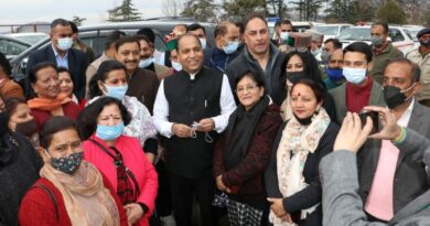 CM returns to Shimla after being discharged from AIIMS HIMACHAL HEADLINES